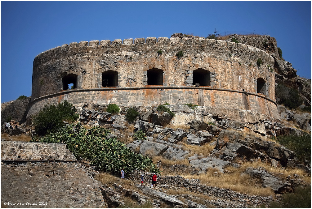 Kréta - pevnost Spinalonga