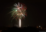 Novoroční ohňostroj v Jihlavě 2012